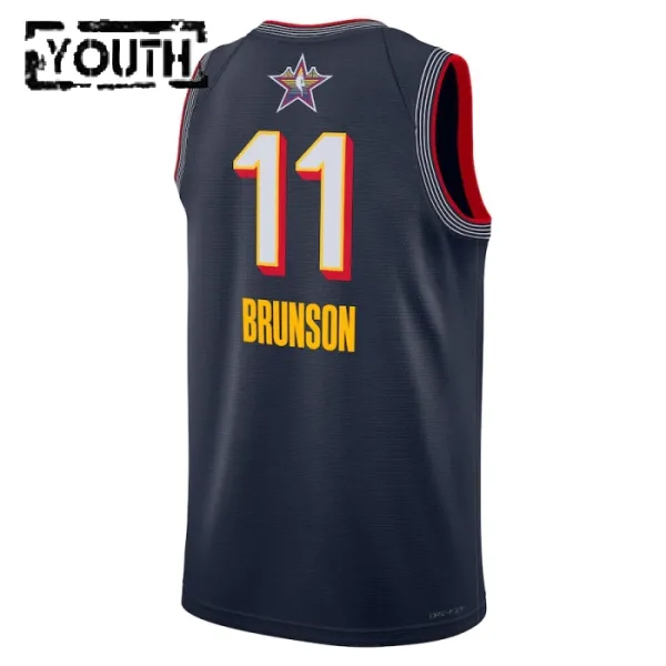 Maglia Jordan Jalen Brunson All Star 2025 Swingman Navy - Bambino
