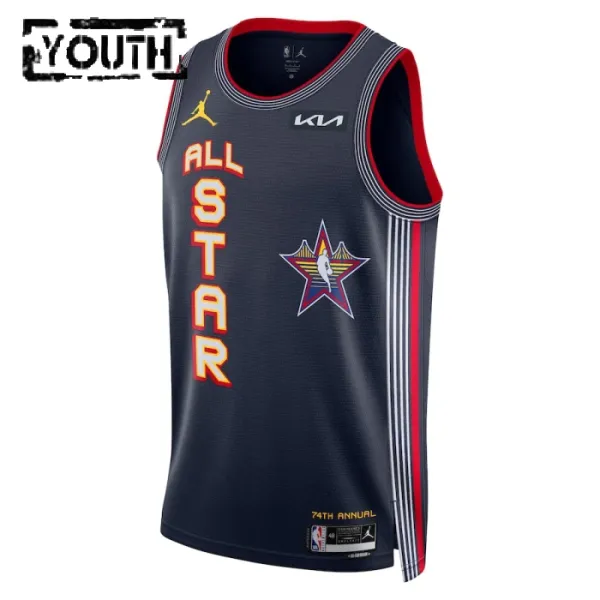 Maglia Jordan Jaren Jackson JR All Star 2025 Swingman Navy - Bambino