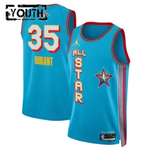 Maglia Jordan Kevin Durant All Star 2025 Swingman Blu - Bambino