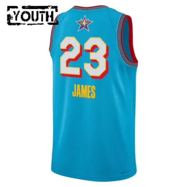 Maglia Jordan Lebron James All Star 2025 Swingman Blu - Bambino