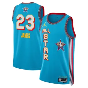 Maglia Jordan Lebron James All Star 2025 Swingman Blu - Uomo