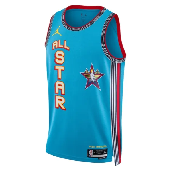 Maglia Jordan Lebron James All Star 2025 Swingman Blu - Uomo