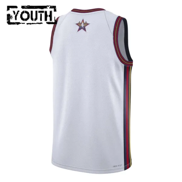 Maglia Jordan Personalizzata All Star 2025 Swingman Bianco - Bambino