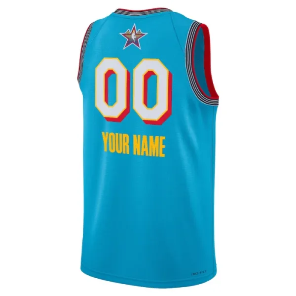 Maglia Jordan Personalizzata All Star 2025 Swingman Blu - Uomo
