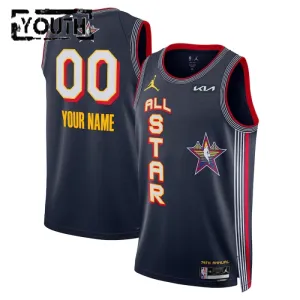 Maglia Jordan Personalizzata All Star 2025 Swingman Navy - Bambino