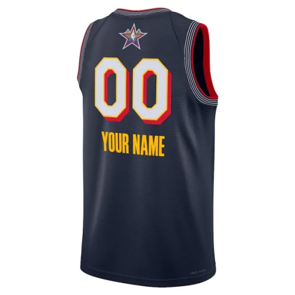 Maglia Jordan Personalizzata All Star 2025 Swingman Navy - Uomo