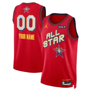 Maglia Jordan Personalizzata All Star 2025 Swingman Rosso - Uomo