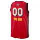 Maglia Jordan Personalizzata All Star 2025 Swingman Rosso - Uomo