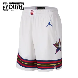 Pantaloncini Jordan All Star 2025 Swingman Bianco - Bambino