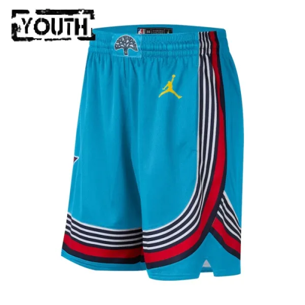Pantaloncini Jordan All Star 2025 Swingman Blu - Bambino