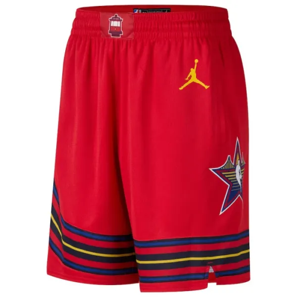 Pantaloncini Jordan All Star 2025 Swingman Rosso - Uomo