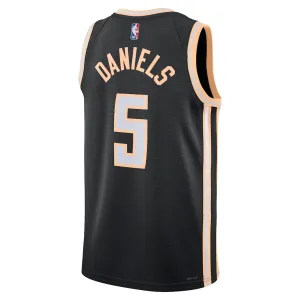 Maglia Atlanta Hawks Dyson Daniels City Edition 2025-26 Swingman Nero - Uomo