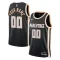 Maglia Atlanta Hawks Personalizzata City Edition 2025-26 Swingman Nero - Uomo