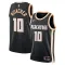 Maglia Atlanta Hawks Zaccharie Risacher City Edition 2025-26 Swingman Nero - Uomo