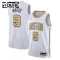 Maglia Boston Celtics Derrick White City Edition 2025-26 Swingman Bianco - Bambino