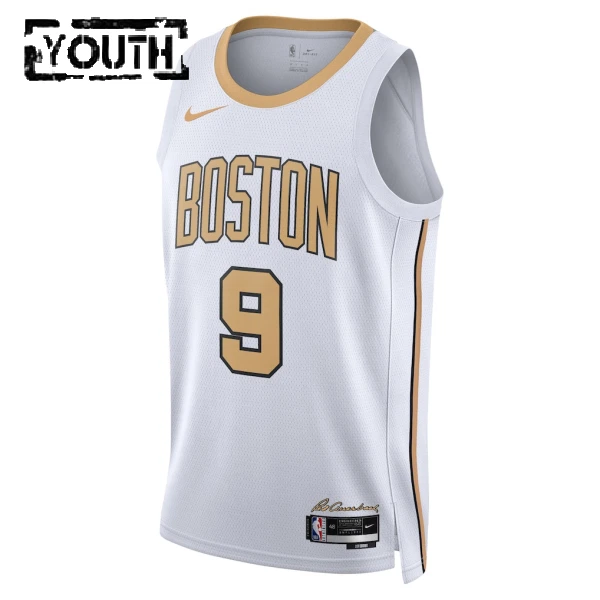 Maglia Boston Celtics Derrick White City Edition 2025-26 Swingman Bianco - Bambino