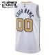 Maglia Boston Celtics Personalizzata City Edition 2025-26 Swingman Bianco - Bambino