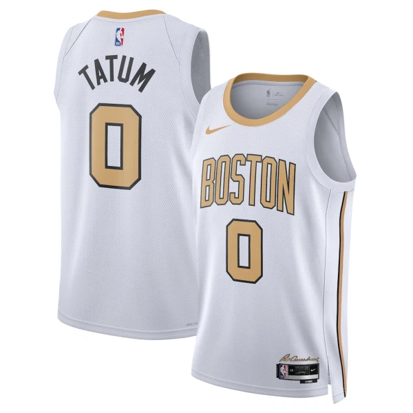 Maglia Boston Celtics Tatum City Edition 2025-26 Swingman Bianco - Uomo Maglia Boston Celtics Tatum City Edition 2025-26 Swingman Bianco - Uomo