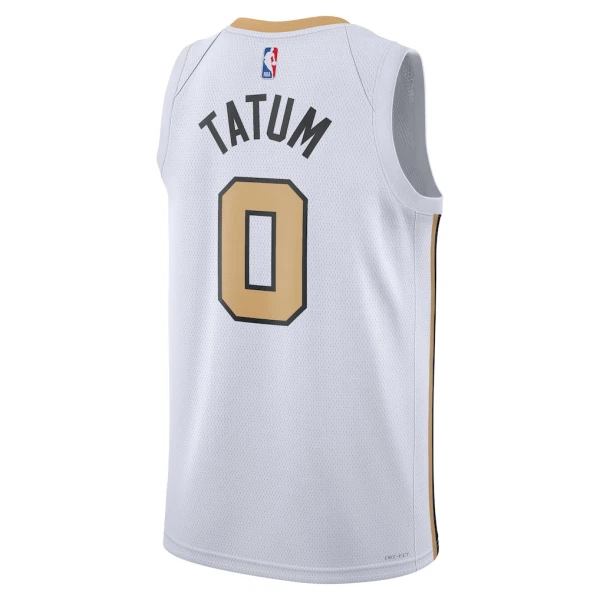 Maglia Boston Celtics Tatum City Edition 2025-26 Swingman Bianco - Uomo