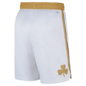 Pantaloncini Boston Celtics City Edition 2025-26 Swingman Bianco - Uomo