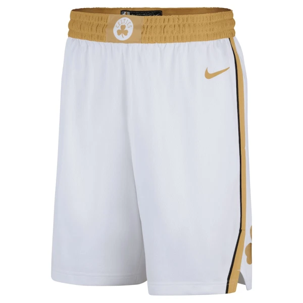 Pantaloncini Boston Celtics City Edition 2025-26 Swingman Bianco - Uomo