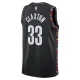 Maglia Brooklyn Nets Nic Claxton City Edition 2025-26 Swingman Nero - Uomo