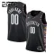 Maglia Brooklyn Nets Personalizzata City Edition 2025-26 Swingman Nero - Bambino