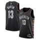 Maglia Brooklyn Nets Tyrese Martin City Edition 2025-26 Swingman Nero - Uomo