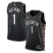 Maglia Brooklyn Nets Ziaire Williams City Edition 2025-26 Swingman Nero - Uomo