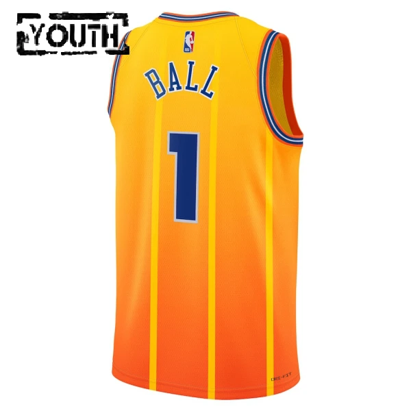 Maglia Charlotte Hornets Jordan Lamelo Ball City Edition 2025-26 Swingman - Bambino