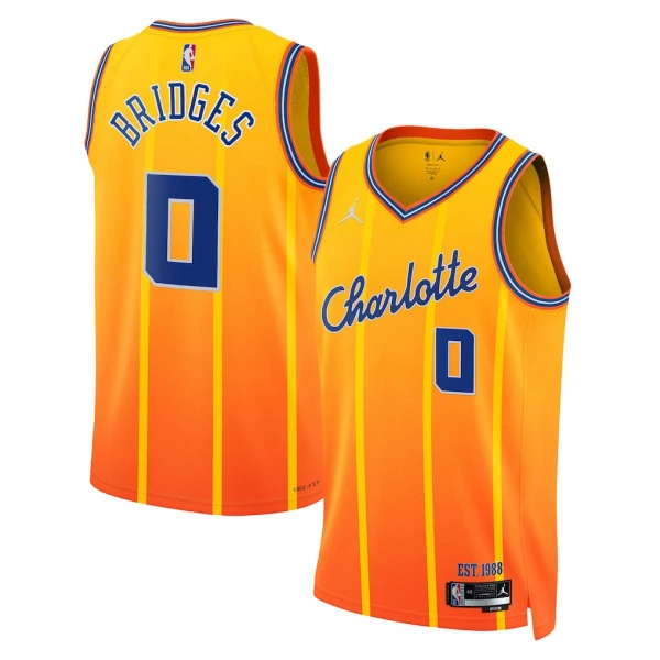 Maglia Charlotte Hornets Jordan Miles Bridges City Edition 2025-26 Swingman - Uomo