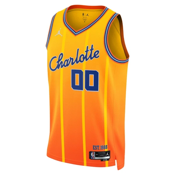 Maglia Charlotte Hornets Jordan Personalizzata City Edition 2025-26 Swingman - Uomo