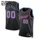 Maglia Chicago Bulls Personalizzata City Edition 2025-26 Swingman Nero - Bambino