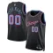 Maglia Chicago Bulls Personalizzata City Edition 2025-26 Swingman Nero - Uomo