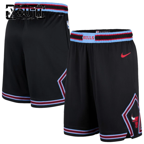 Pantaloncini Chicago Bulls City Edition 2025-26 Swingman - Bambino