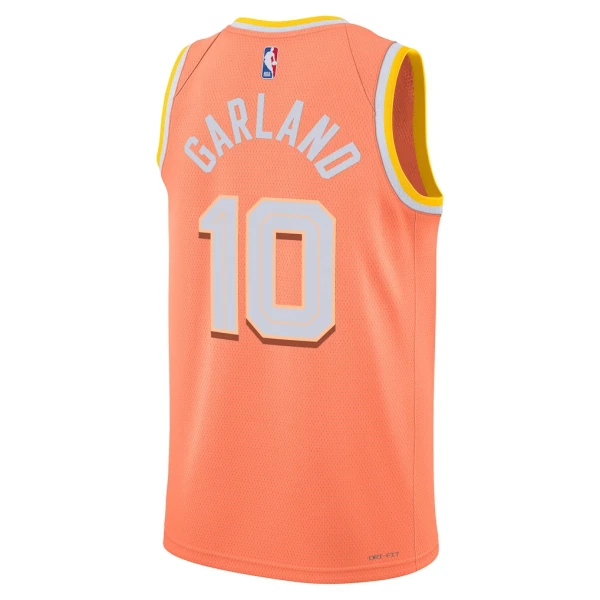 Maglia Cleveland Cavaliers Darius Garland City Edition 2025-26 Swingman Arancione - Uomo
