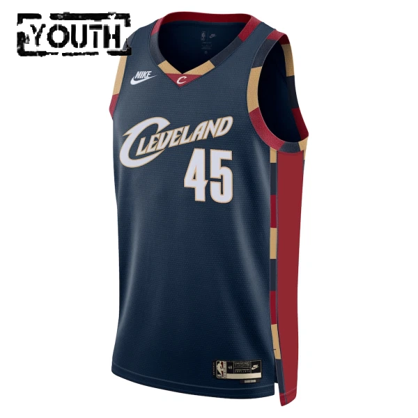 Maglia Cleveland Cavaliers Donovan Mitchell Classic Edition 2025-26 Swingman Navy - Bambino