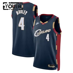 Maglia Cleveland Cavaliers Evan Mobley Classic Edition 2025-26 Swingman Navy - Bambino