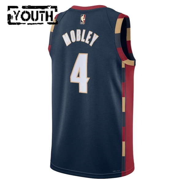Maglia Cleveland Cavaliers Evan Mobley Classic Edition 2025-26 Swingman Navy - Bambino