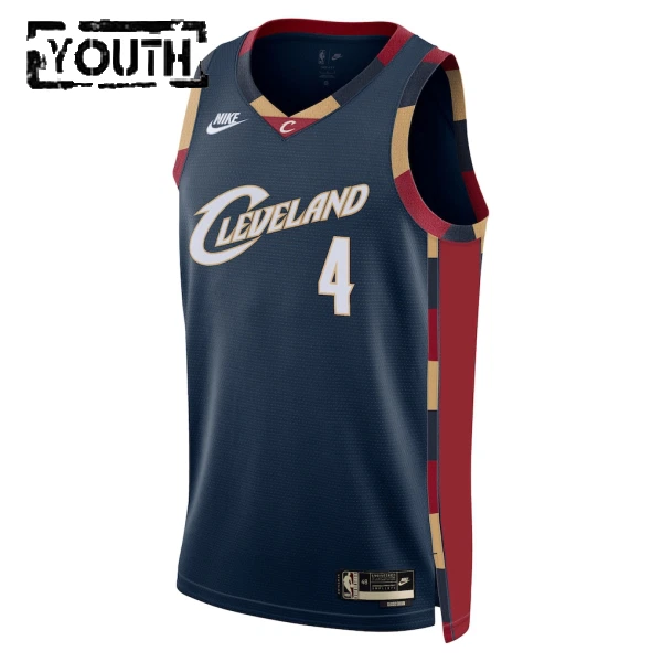 Maglia Cleveland Cavaliers Evan Mobley Classic Edition 2025-26 Swingman Navy - Bambino