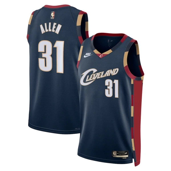 Maglia Cleveland Cavaliers Jarrett Allen Classic Edition 2025-26 Swingman Navy - Uomo Maglia Cleveland Cavaliers Jarrett Allen Classic Edition 2025-26 Swingman Navy - Uomo