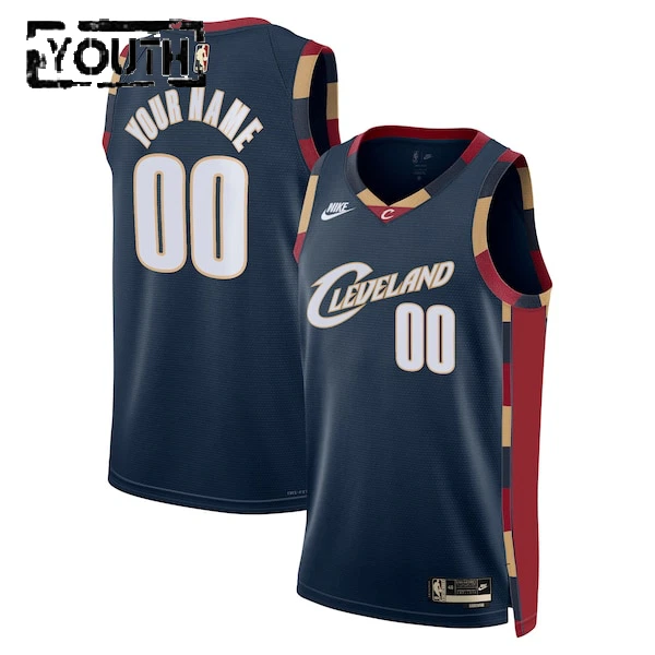 Maglia Cleveland Cavaliers Personalizzata Classic Edition 2025-26 Swingman Navy - Bambino