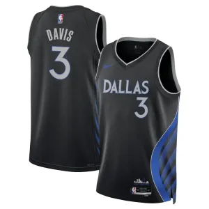 Maglia Dallas Mavericks Anthony Davis City Edition 2025-26 Swingman Nero - Uomo