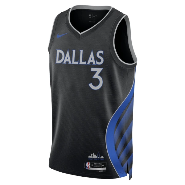 Maglia Dallas Mavericks Anthony Davis City Edition 2025-26 Swingman Nero - Uomo
