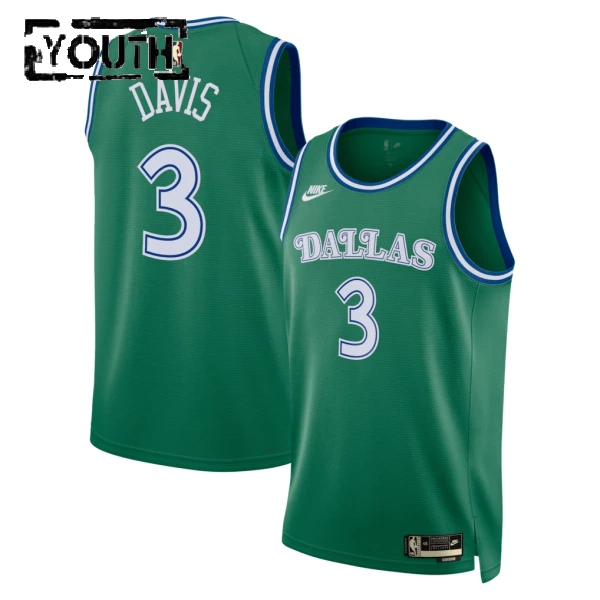 Maglia Dallas Mavericks Anthony Davis Classic Edition 2025-26 Swingman Verde - Bambino Maglia Dallas Mavericks Anthony Davis Classic Edition 2025-26 Swingman Verde - Bambino