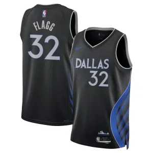 Maglia Dallas Mavericks Cooper Flagg City Edition 2025-26 Swingman Nero - Uomo