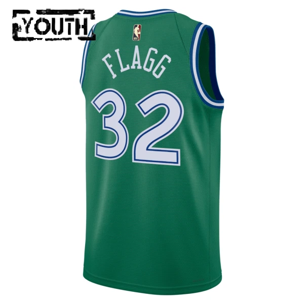 Maglia Dallas Mavericks Cooper Flagg Classic Edition 2025-26 Swingman Verde - Bambino