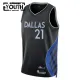 Maglia Dallas Mavericks Daniel Gafford City Edition 2025-26 Swingman Nero - Bambino