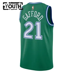 Maglia Dallas Mavericks Daniel Gafford Classic Edition 2025-26 Swingman Verde - Bambino