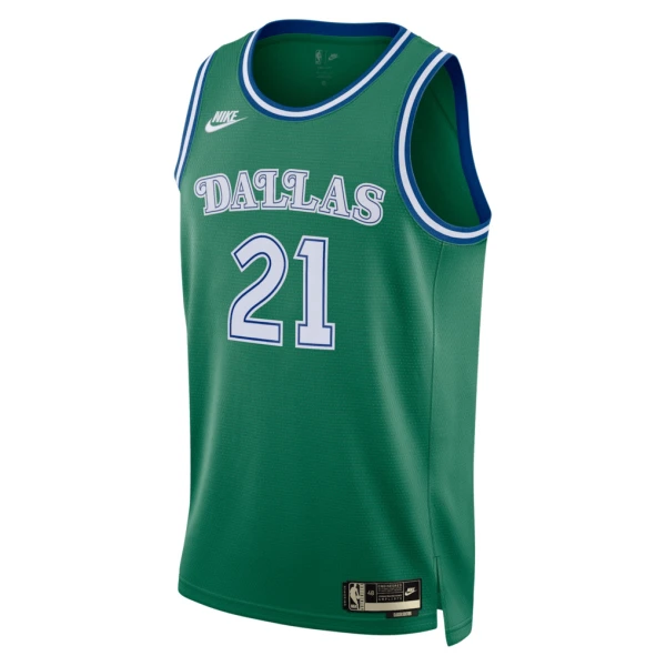 Maglia Dallas Mavericks Daniel Gafford Classic Edition 2025-26 Swingman Verde - Uomo